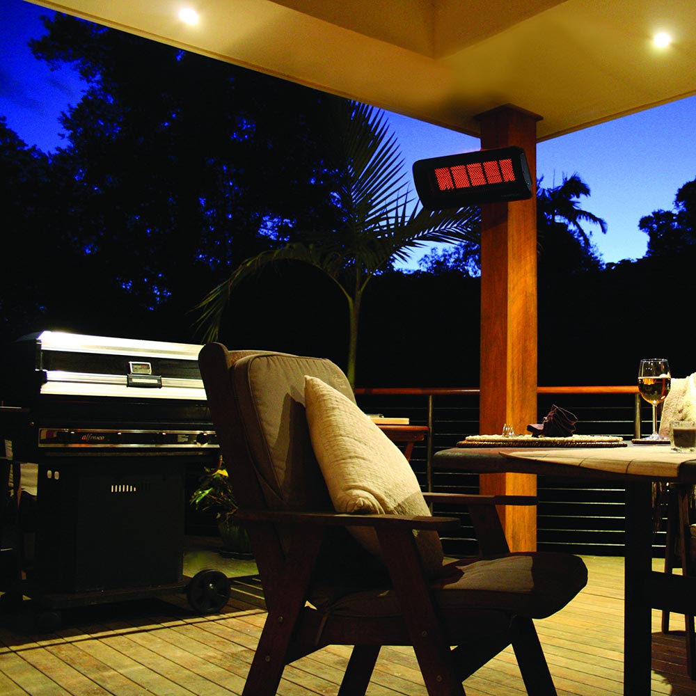 Bromic BR-TNG500 Tungsten Smart-Heat Radiant Gas Heater, 5-Burner