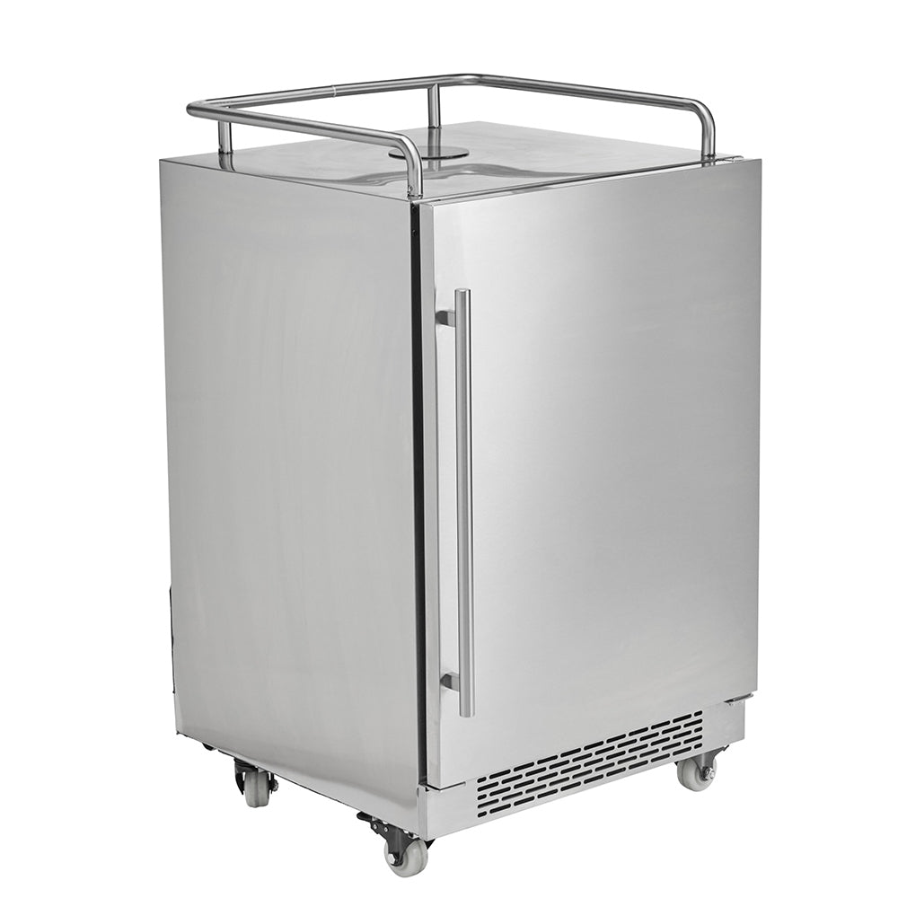 Coyote 24-Inch Stainless Steel Kegerator