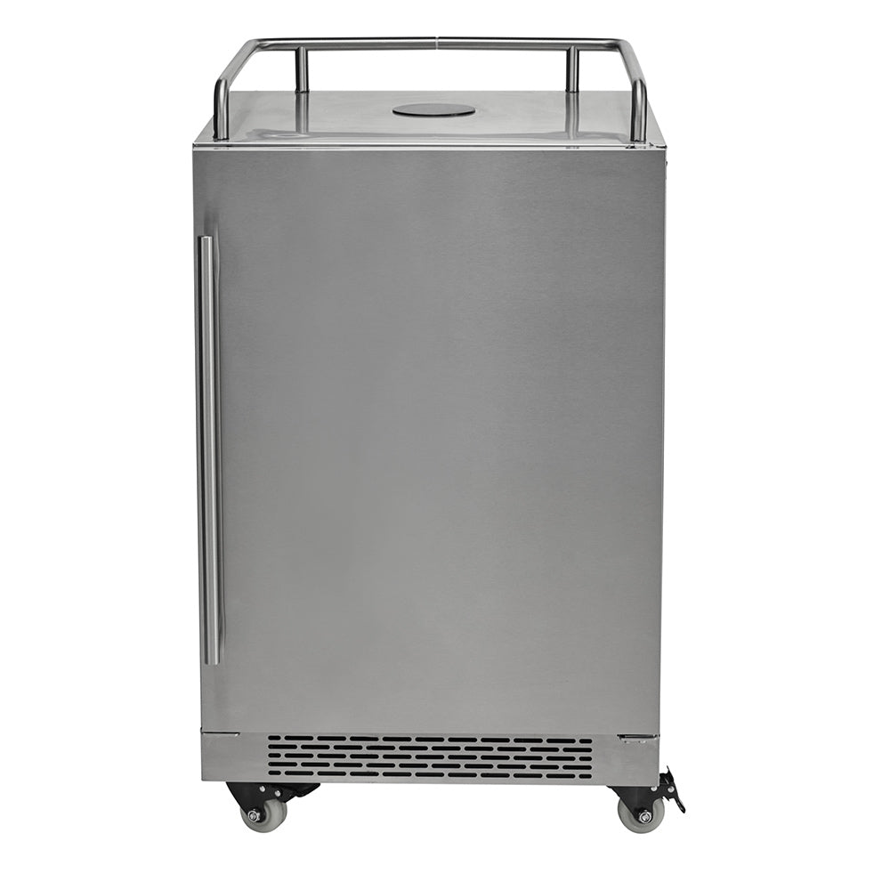 Coyote 24-Inch Stainless Steel Kegerator