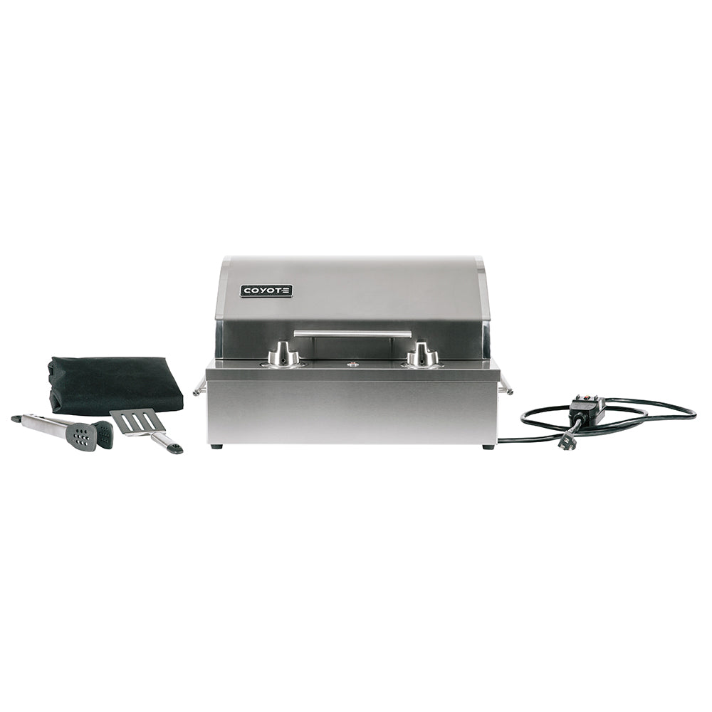Coyote Stainless Steel Built-In or Tabletop Electric Grill
