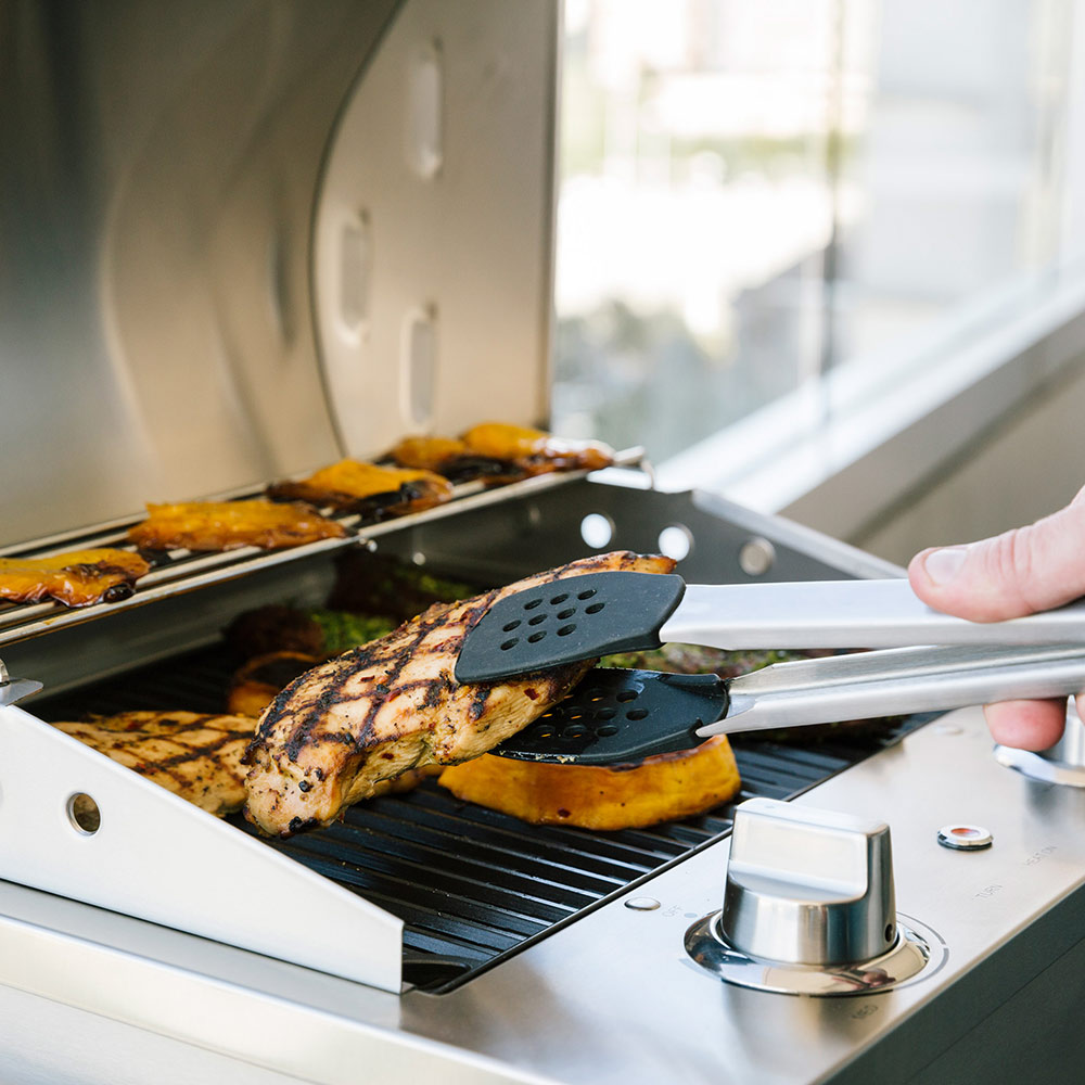 Coyote Stainless Steel Electric Grill on Pedestal (C1EL120SM-C1ELCT21)