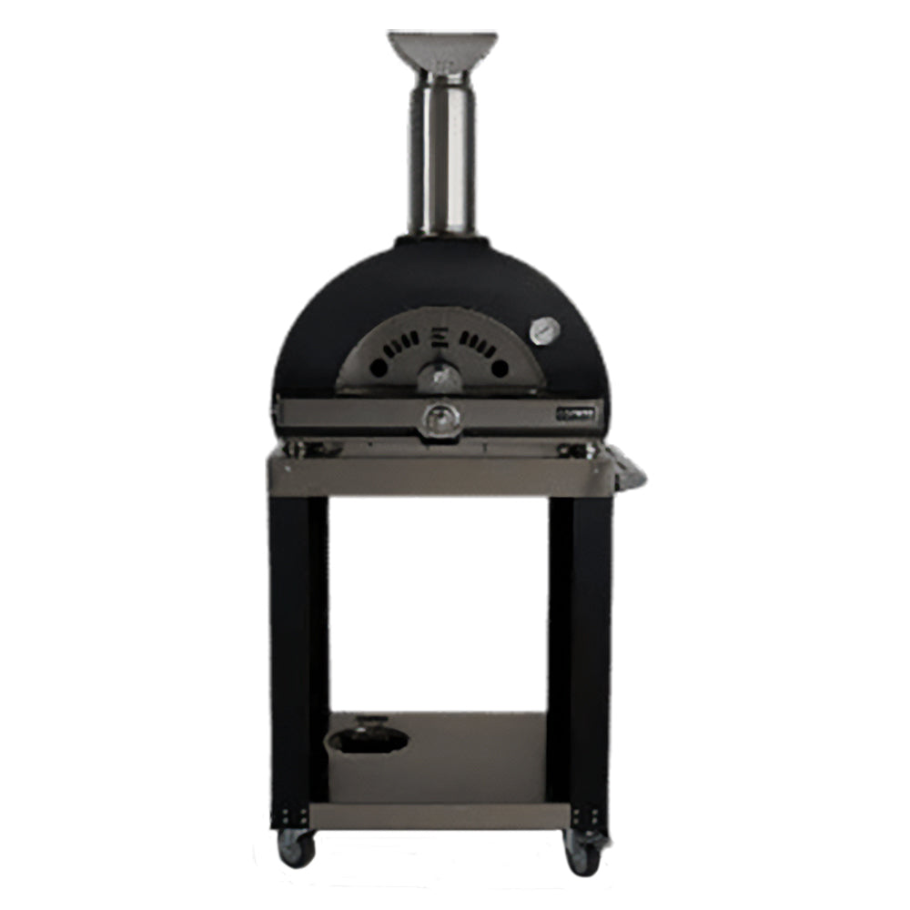Coyote 30-Inch Multi-Fuel Pizza Oven on Cart