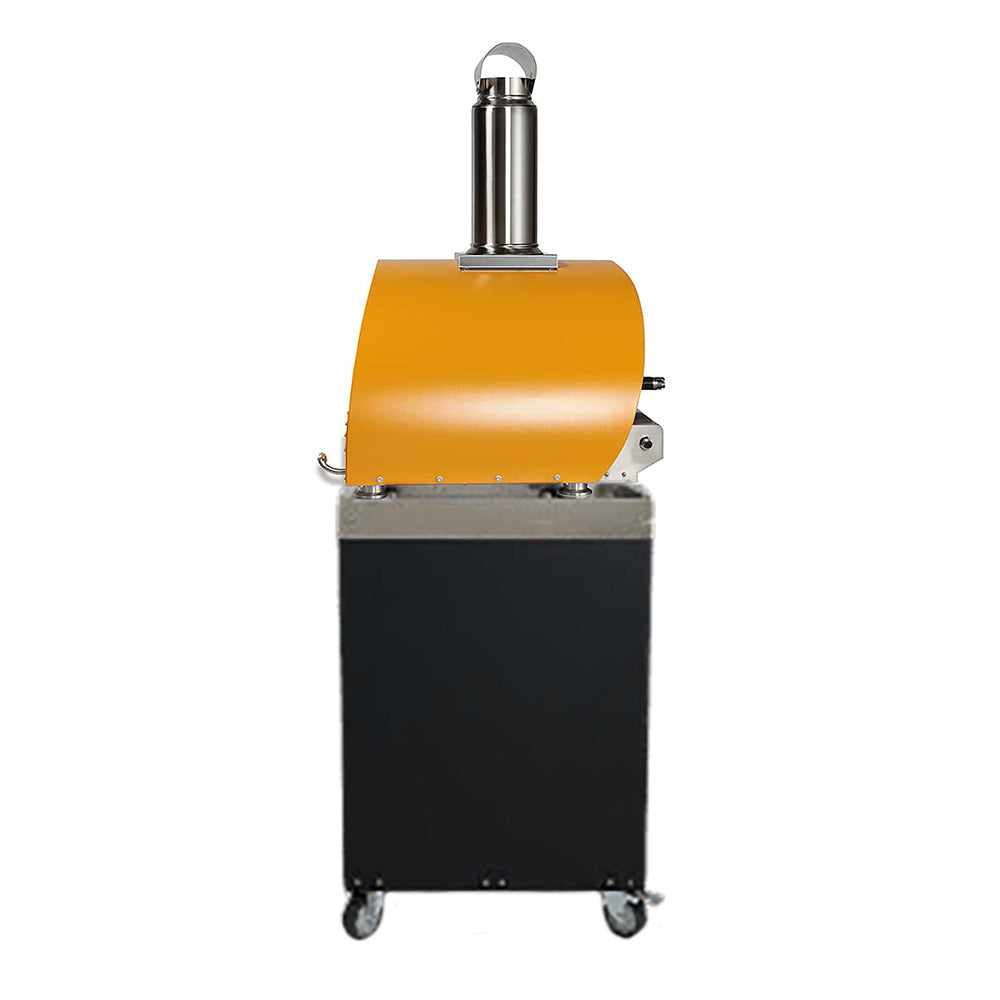 Coyote 30-Inch Multi-Fuel Pizza Oven on Cart