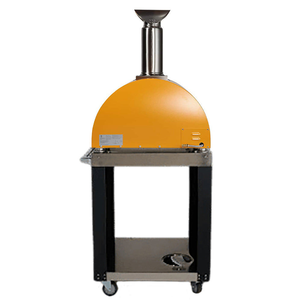 Coyote 30-Inch Multi-Fuel Pizza Oven on Cart