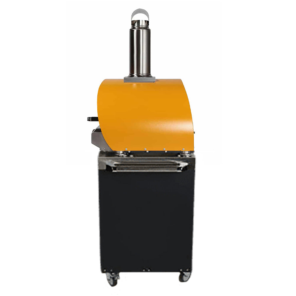 Coyote 30-Inch Multi-Fuel Pizza Oven on Cart