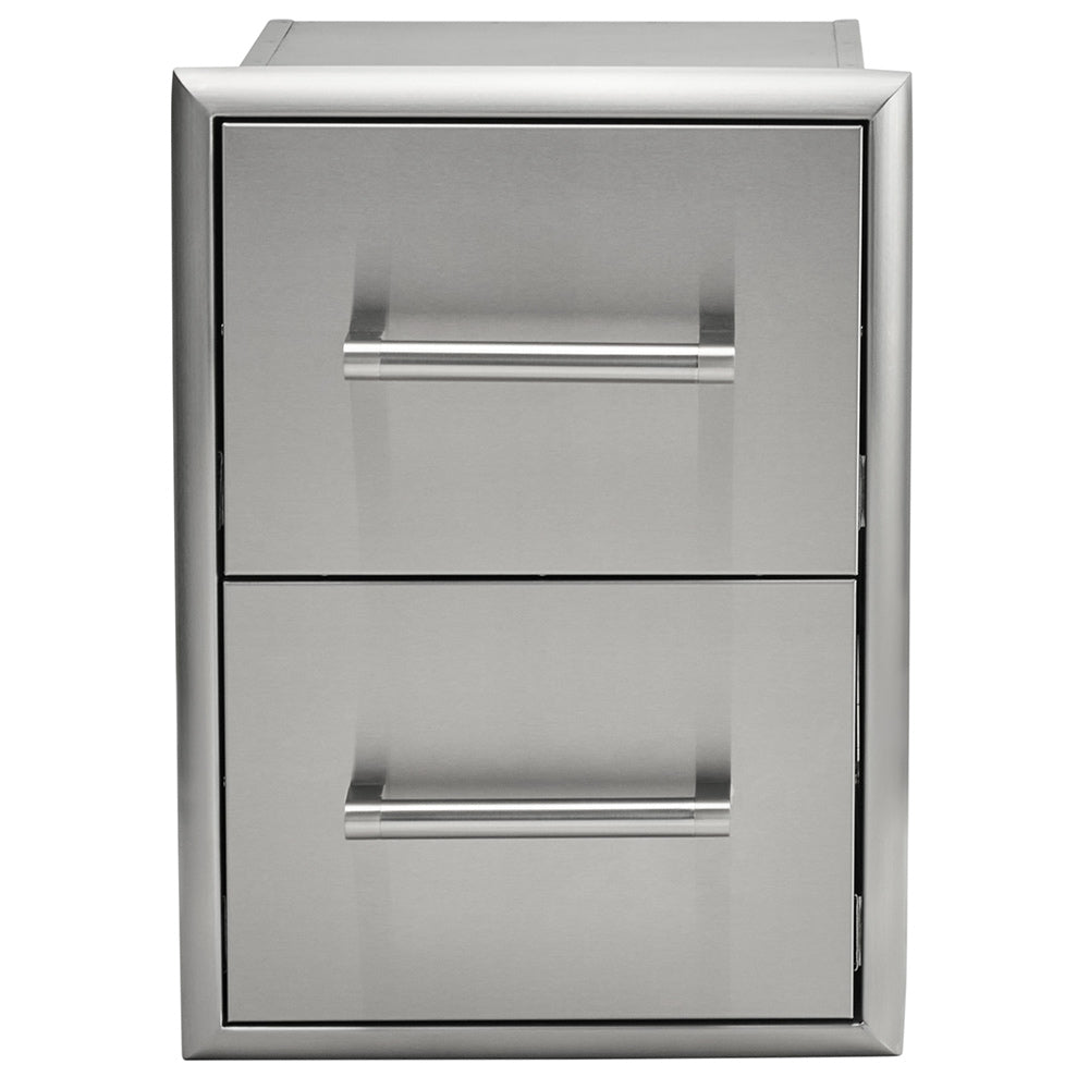 Coyote Stainless Steel Double Drawers