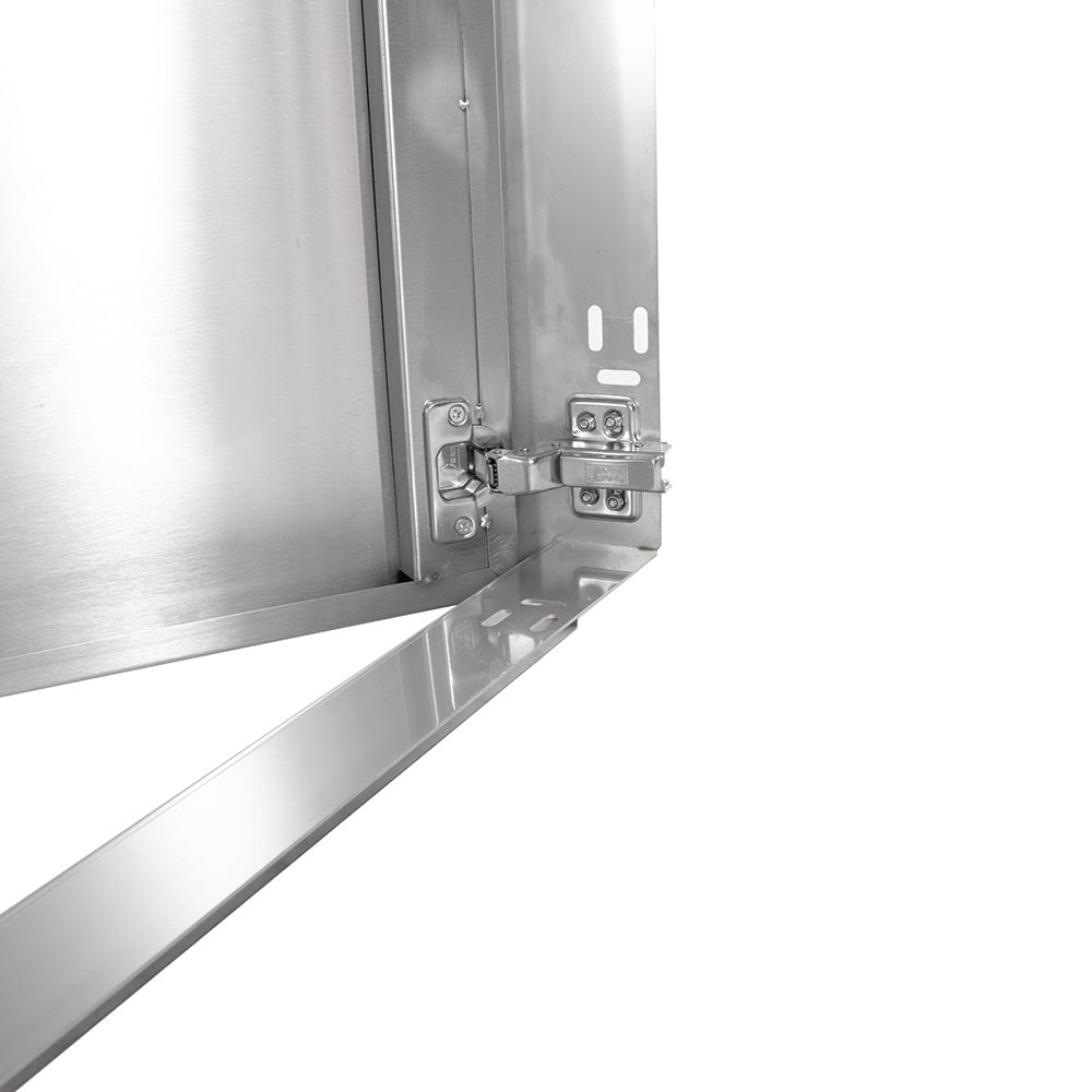 Coyote Stainless Steel Single Access Door, 17x24-Inch