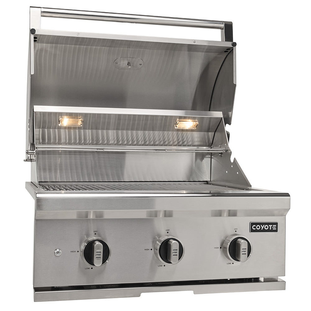 Coyote C-Series Stainless Steel Built-In 30-Inch Gas Grill