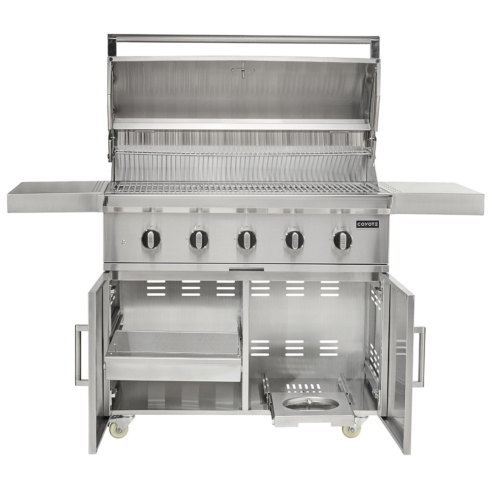 Coyote CL-Series Stainless Steel Freestanding 42-Inch Gas Grill