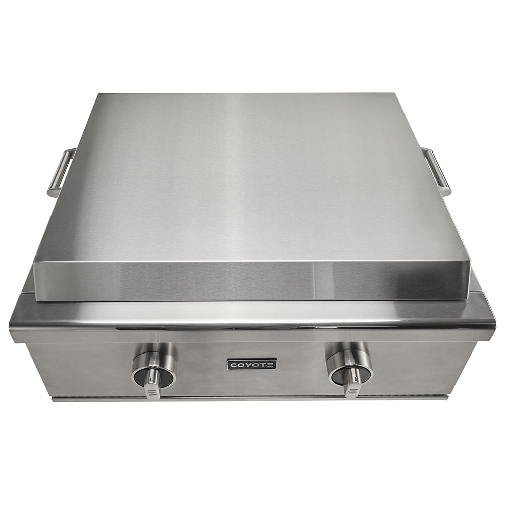 Coyote Stainless Steel Built-In 30-Inch Flat Top Griddle