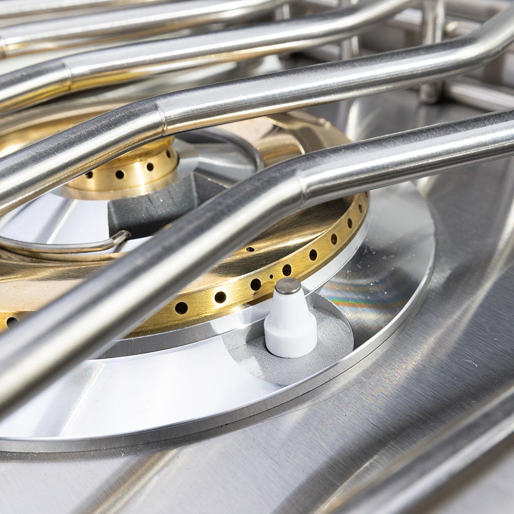 Coyote 12-Inch Stainless Steel Built-In Single Side Burner