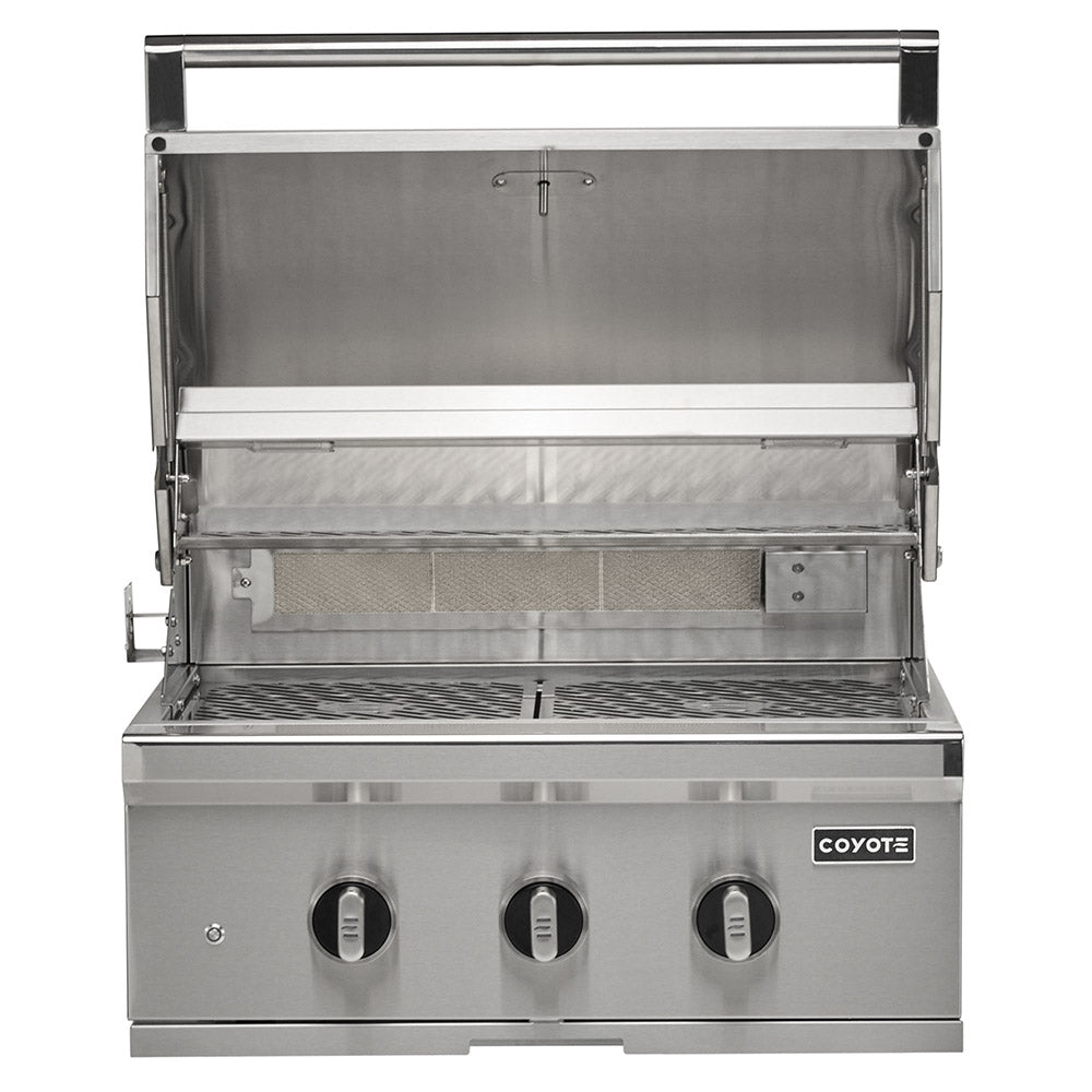 Coyote SL-Series Stainless Steel Built-In 30-Inch Gas Grill