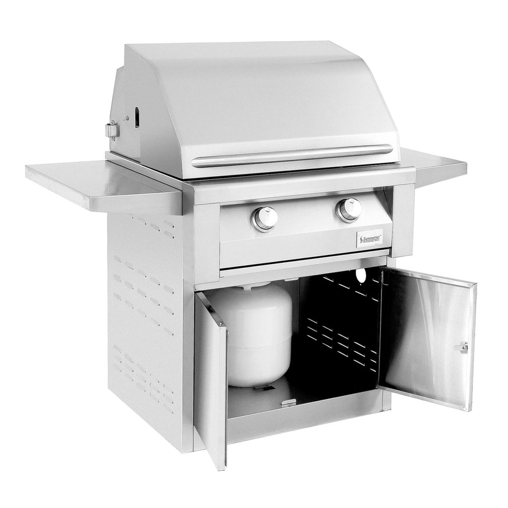 Summerset SBG30 Builder Series Gas Grill On Pedestal, 30-Inch