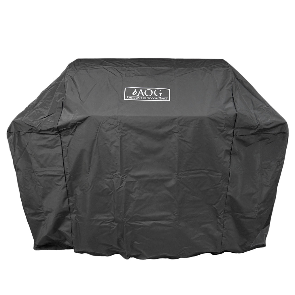 Vinyl portable grill cover, dark gray, fitted with front drawstring hem