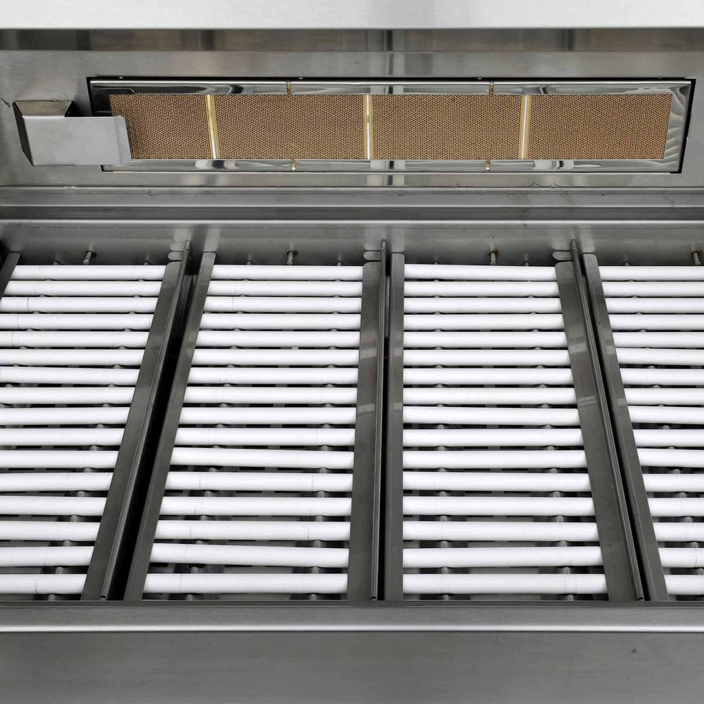 Lion Italian Ceramic Heat Tubes with Flame Tray