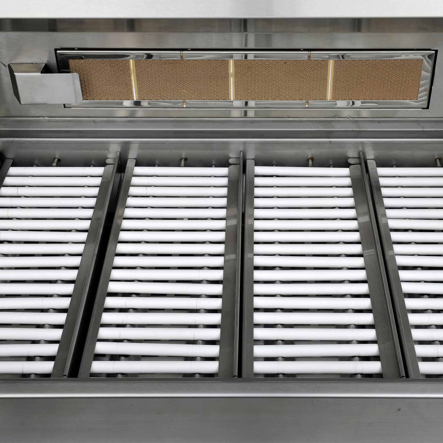 Lion Italian Ceramic Heat Tubes with Flame Tray