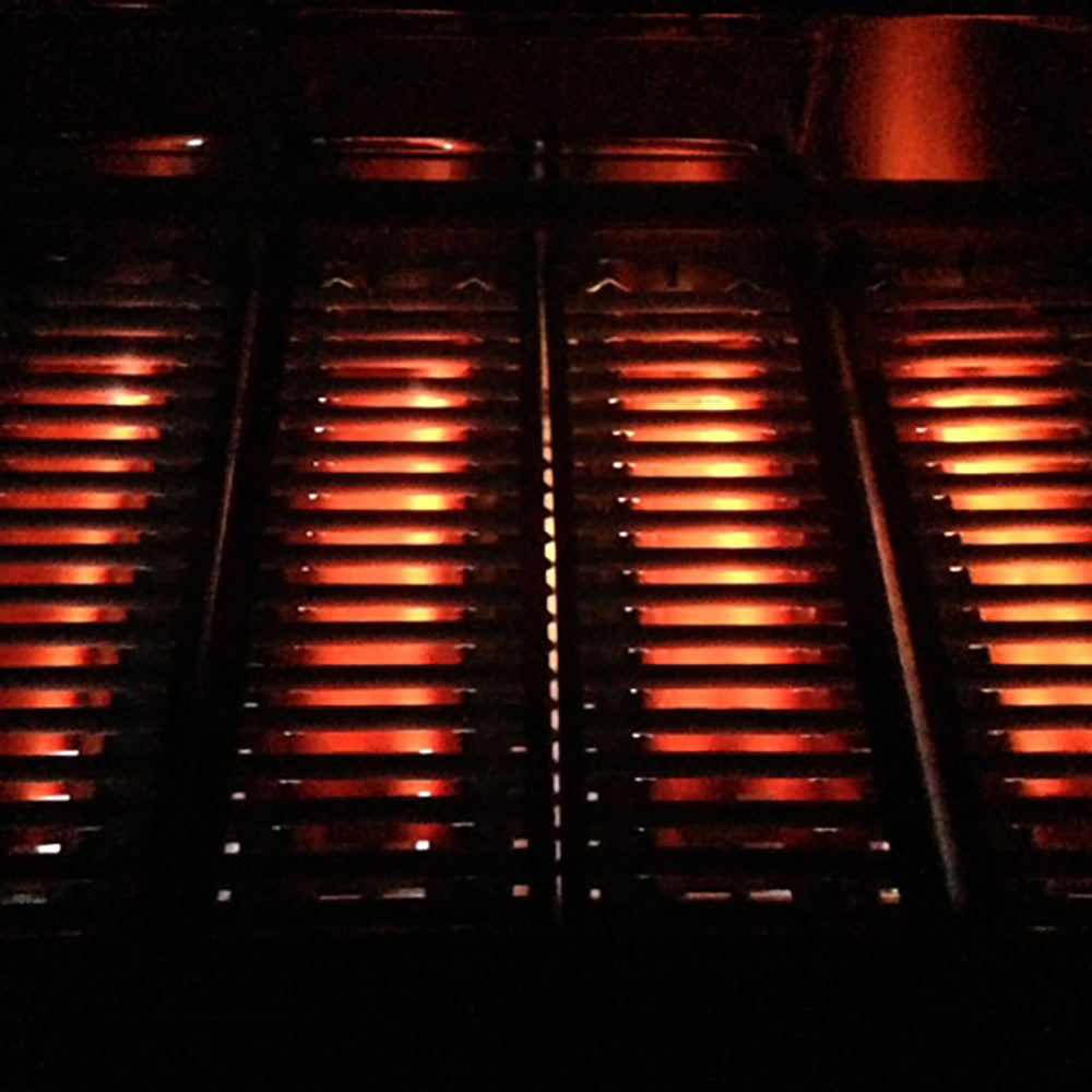 Lion Italian Ceramic Heat Tubes with Flame Tray