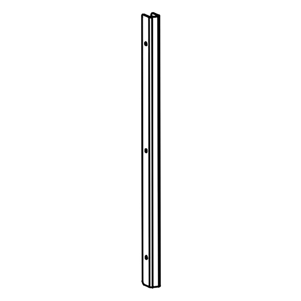 1/2-inch duct cover filler strip with mounting holes