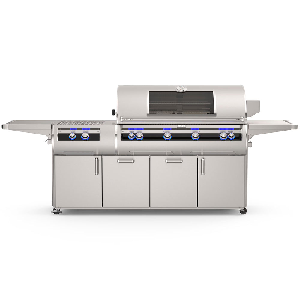 Fire Magic Echelon Diamond Portable Grill with Themormeter, Power Burner and Magic View Window