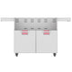 Aspire by Hestan ECD42 Double Door Grill Cart for 42-Inch Aspire Grill Head