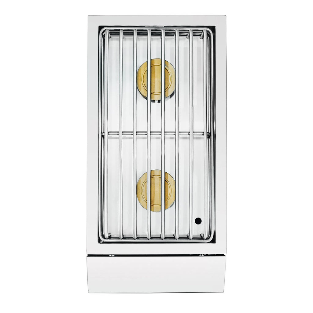 American Made Grills AMG-ESTSB2 Estate Built-In Double Side Burner with LED Lights