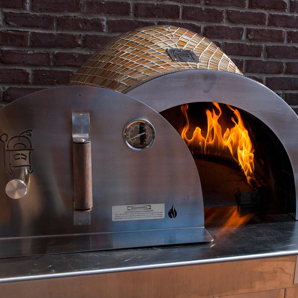 HPC Fire Forno de Pizza Door with Thermostat for HPC Hybrid Ovens