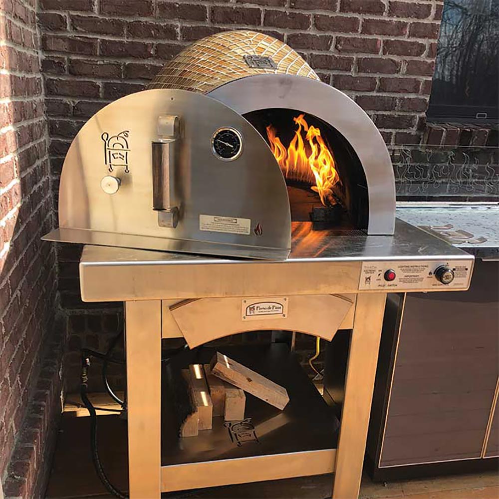 HPC Fire Forno de Pizza Door with Thermostat for HPC Hybrid Ovens