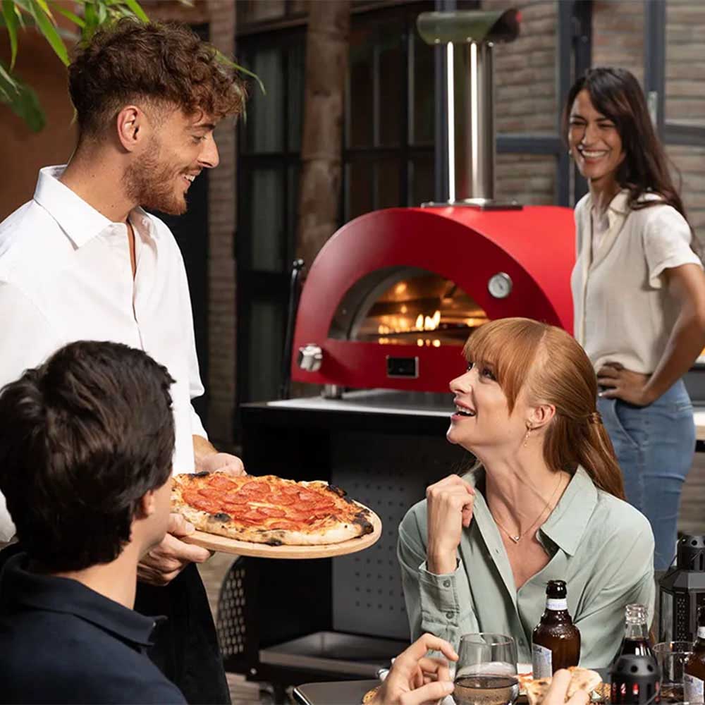 Alfa Moderno 2 Pizze Countertop Gas Pizza Oven