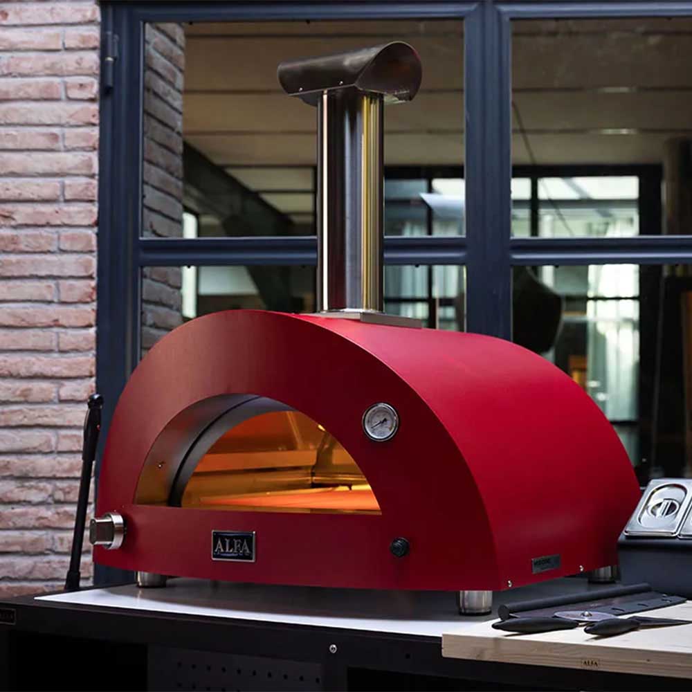 Alfa Moderno 2 Pizze Countertop Gas Pizza Oven