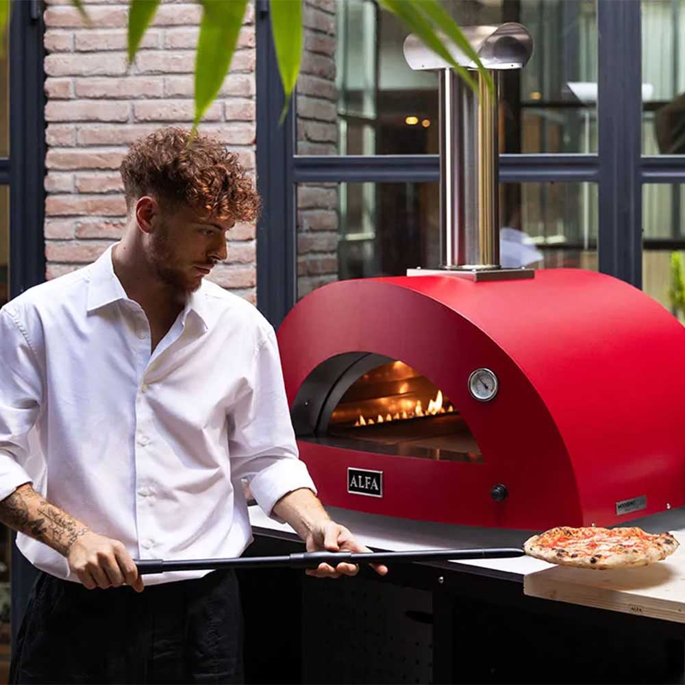 Alfa Moderno 2 Pizze Countertop Gas Pizza Oven
