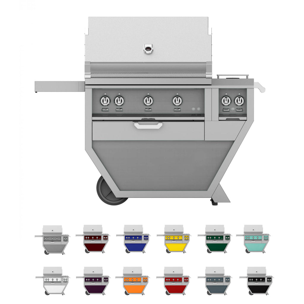 Hestan GBR36 Deluxe Freestanding Gas Grill, 36-Inch