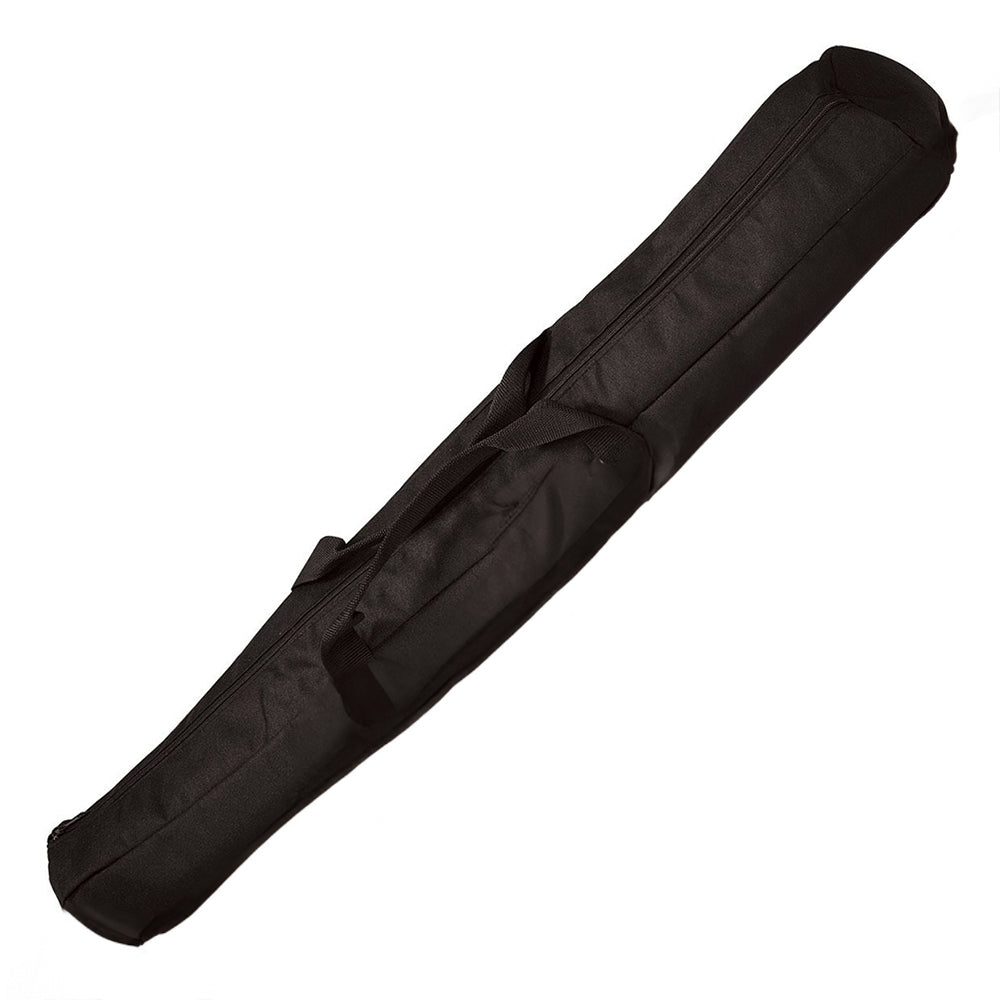 Vinyl rotisserie kit storage bag, dark, long with carry strap