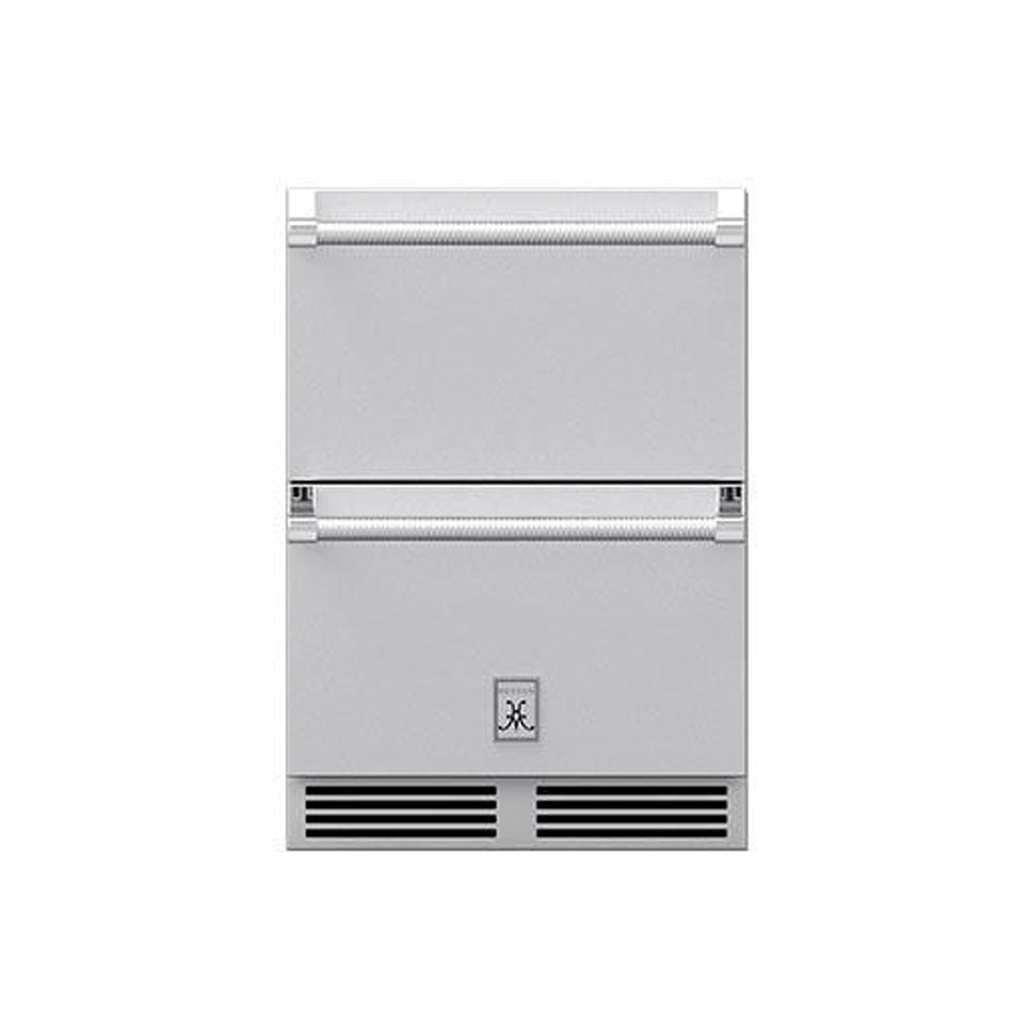 Hestan Outdoor Refrigerator/Freezer Combo with Lock, 24-Inches