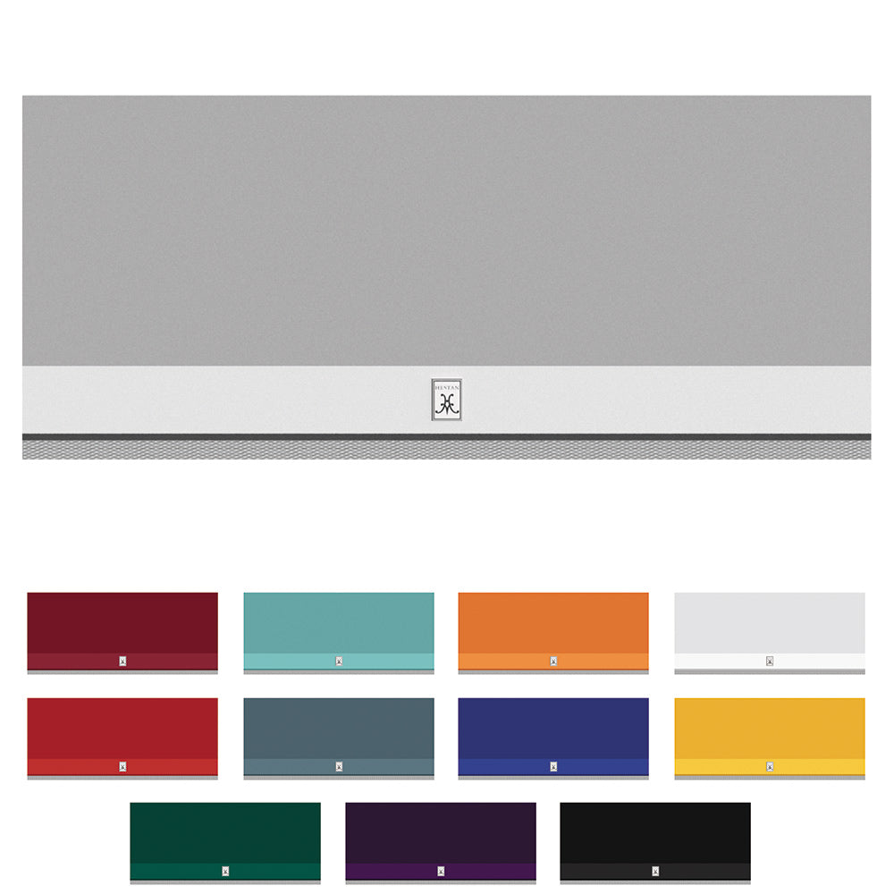 Outdoor ventilation hood, light gray/white front panel with centered control badge