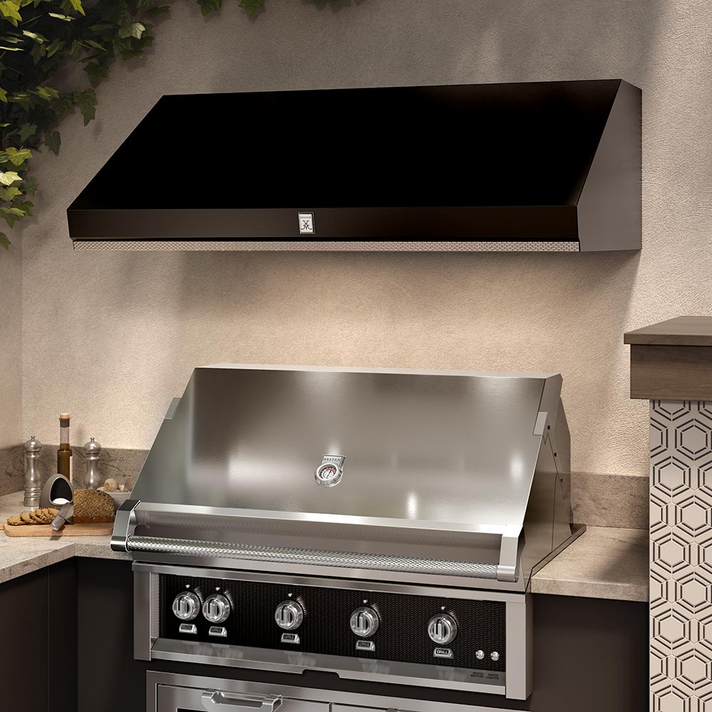 Hestan GVP48 Stainless Steel Outdoor Ventilation Hood, 48-Inch