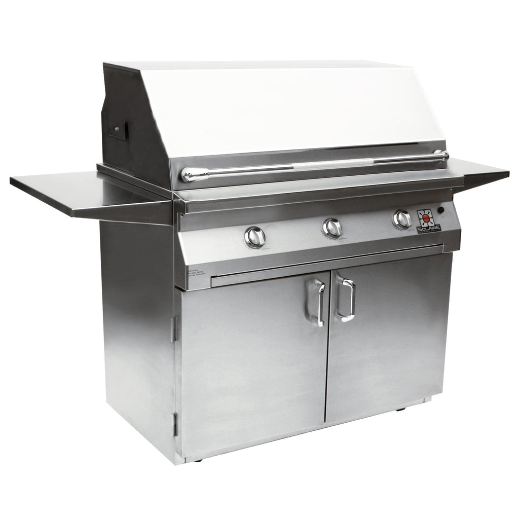 Solaire IRBQ-42 42-Inch Freestanding Grill on 2-Door Cart