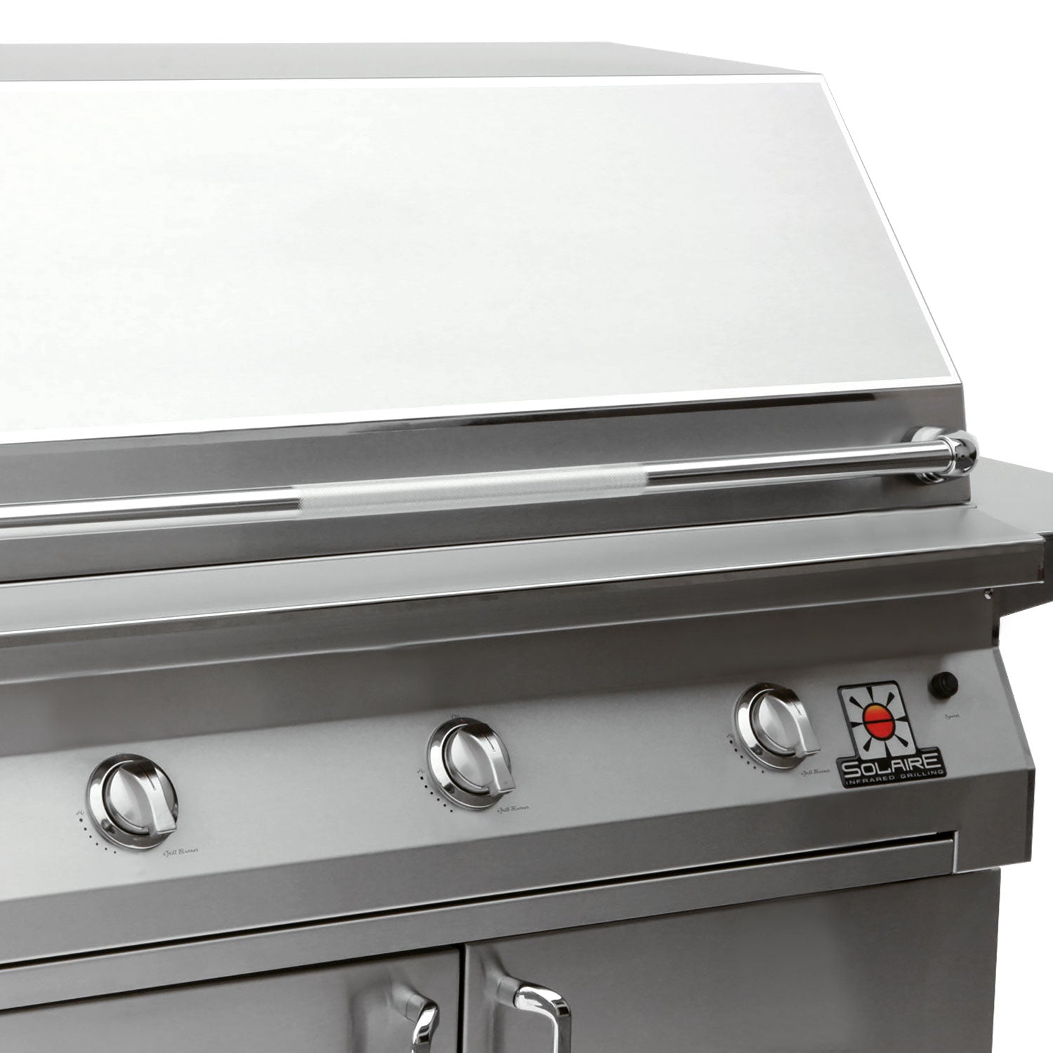 Solaire IRBQ-42 42-Inch Freestanding Grill on 2-Door Cart