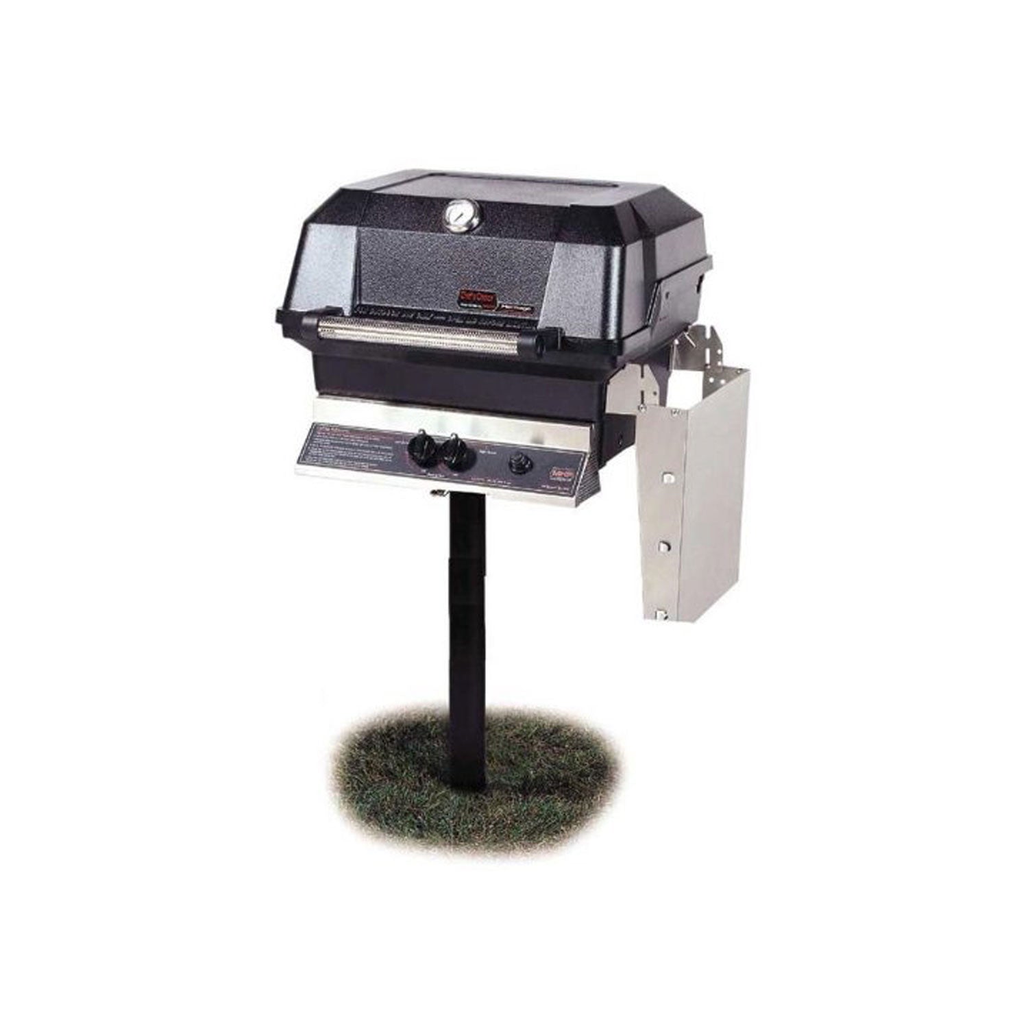 Modern Home Products JNR4 Gas Grill On Patio Base, 22-Inch