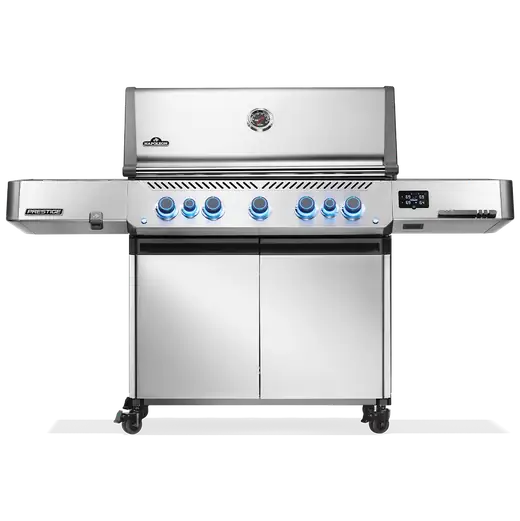 Freestanding gas grill product cutout on white background
