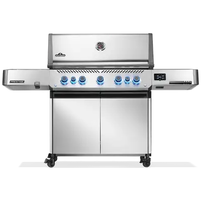 Freestanding gas grill product cutout on white background