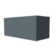 Hestan duct cover, gray rectangular chimney box