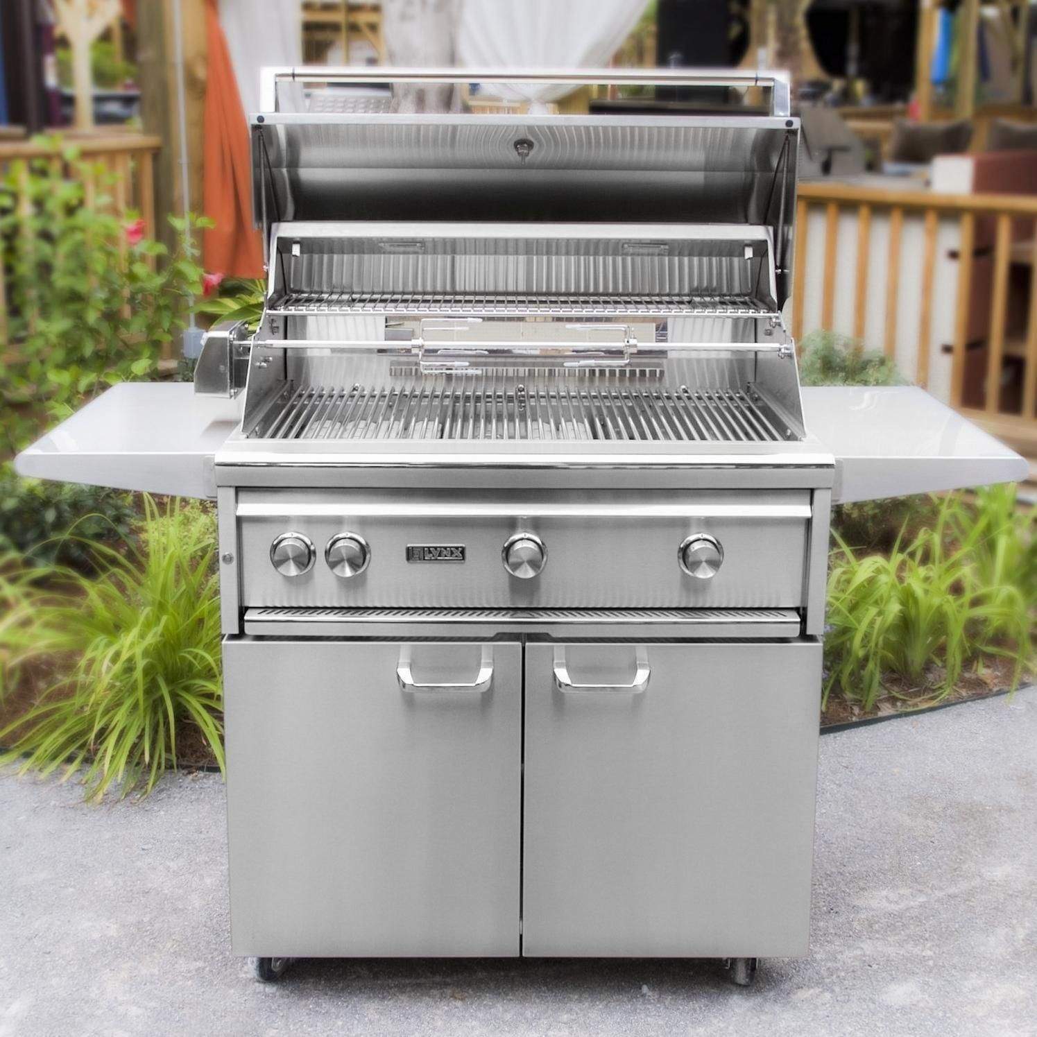 Lynx Professional Gas Grill On Cart, 42-Inch – Kickass Grills