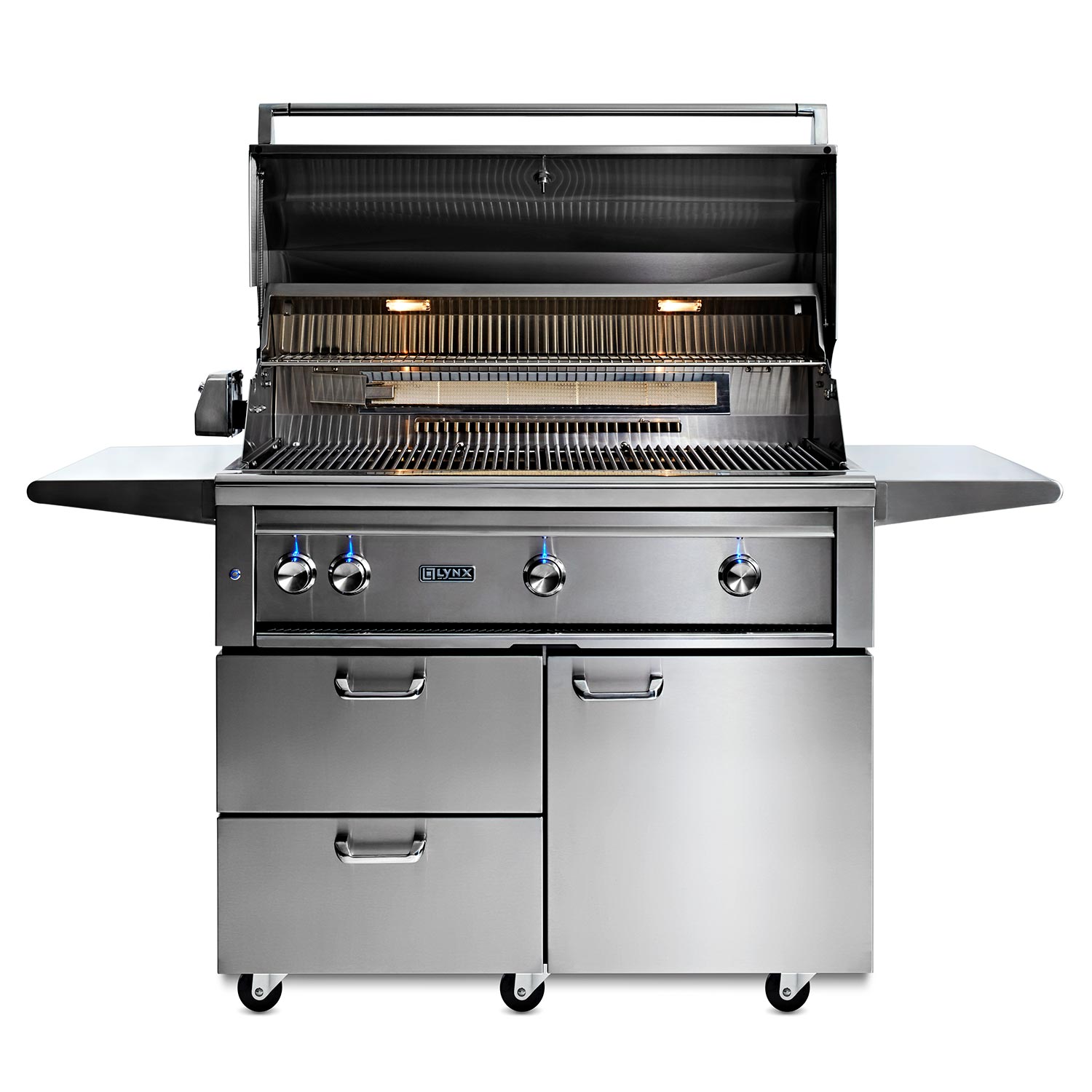 Lynx Professional Gas Grill On Cart, 42-Inch – Kickass Grills