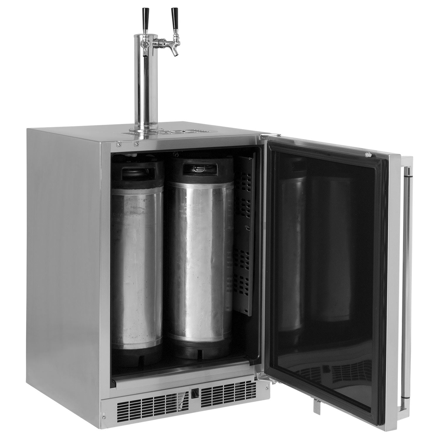 Lynx SS Outdoor Kegerator with Double Tap, 24-Inch – Kickass Grills
