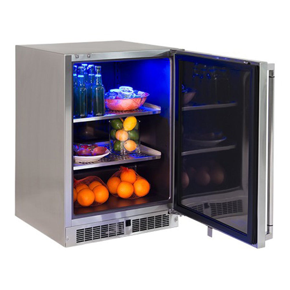 Lynx LN24REF Stainless Steel Outdoor Refrigerator, 24-Inch