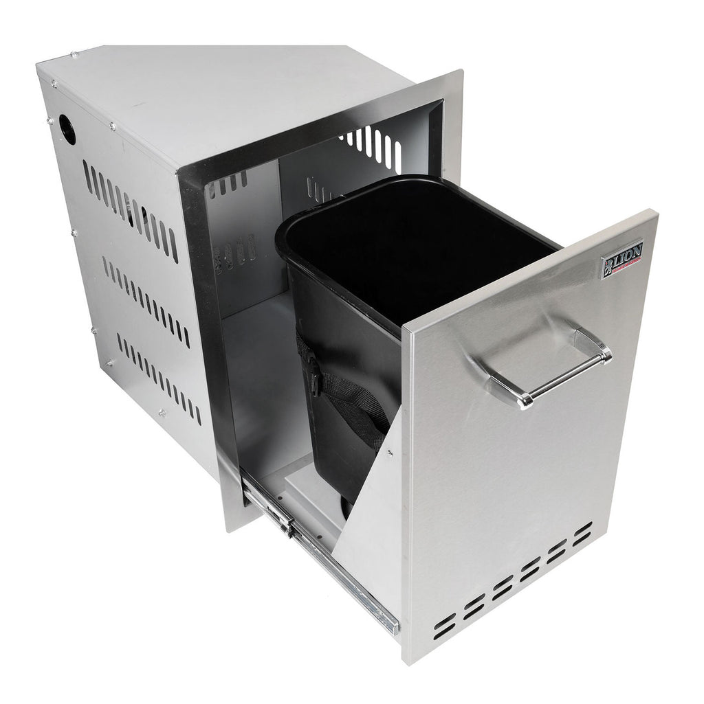 Lion Stainless Steel Multi-Functional Bin, 16.5x22.4375-Inches