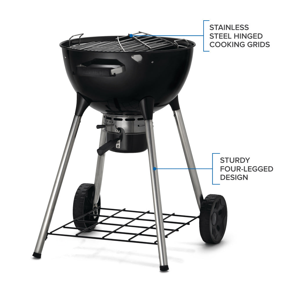 Napoleon Premium 18-Inch Charcoal Kettle Grill