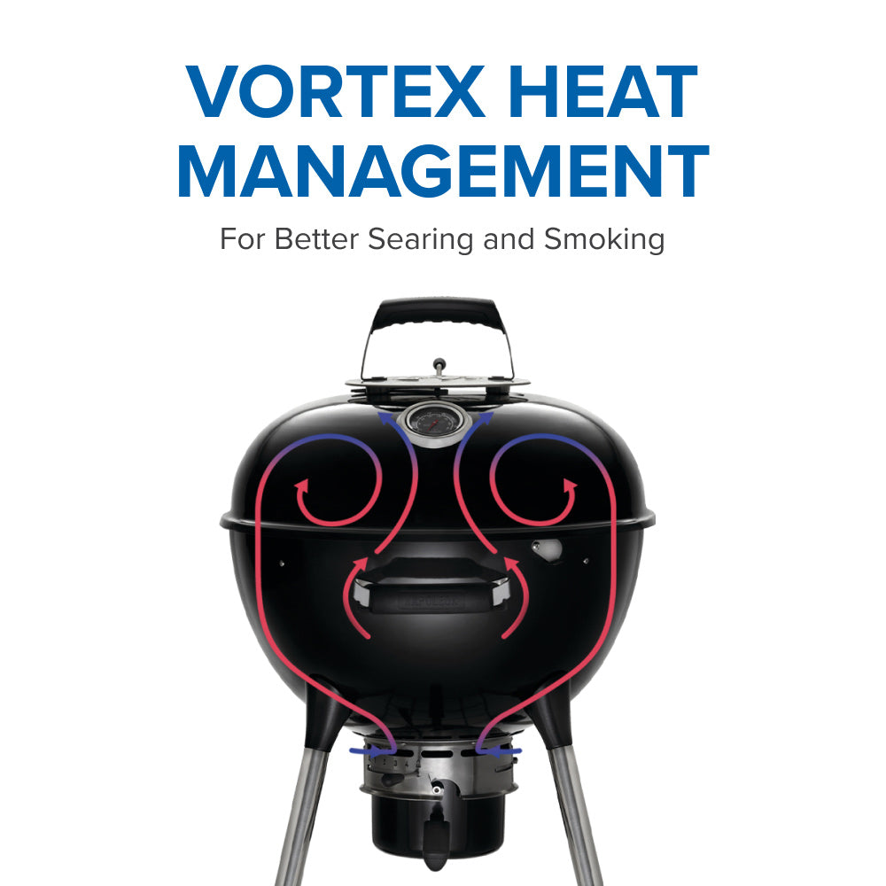 Napoleon Premium 18-Inch Charcoal Kettle Grill
