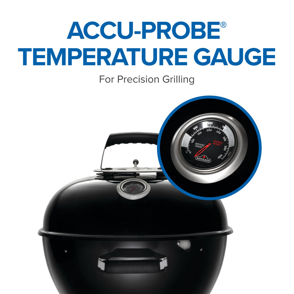 Napoleon Premium 18-Inch Charcoal Kettle Grill