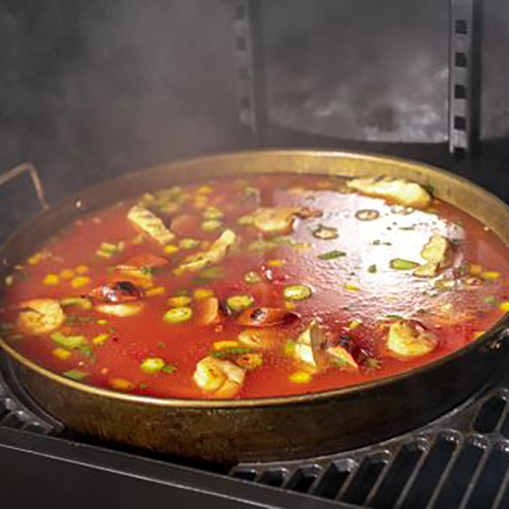 Oklahoma Joe's 18-Inch Round Extra Deep Carbon Steel Pan